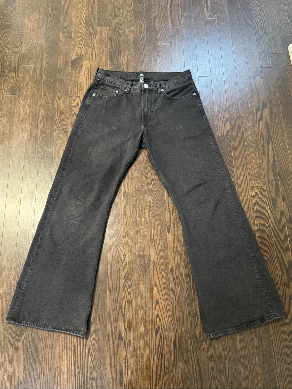 Black Bootcut Jeans